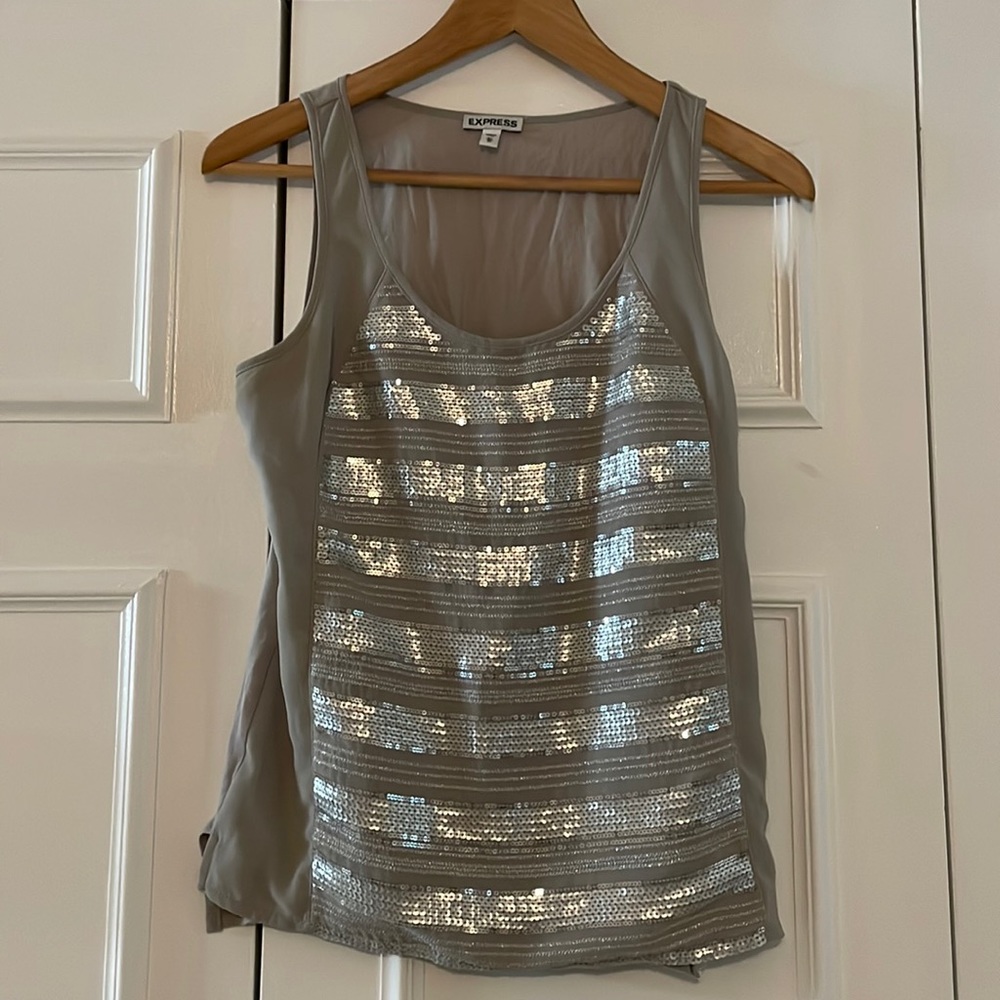 Express Sequin Tank
